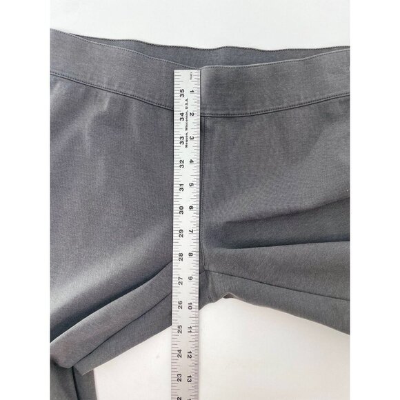 Eddie Bauer Womens Cropped Pants Cotton Modal‎ Stretch Gray Size 6 - Picture 7 of 11
